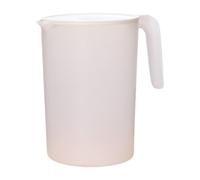 PRICTOR PLASTICO - Zumo de frutas y otros líquidos - Carafea de agua resistente al calor | Recipiente grande con bebidas resistentes al calor | Dispensador transparente con asa no deslizante