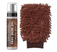 PRIDE AND GROOM El kit de manoplas: un baño sin agua para tu perro, champú seco espumoso y un guante sensible a las mascotas para una limpieza sin enjuague y para eliminar el olor