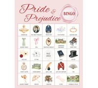 Pride and Prejudice Bingo: 32 Player Regency-Themed Party Game for English Literature Classroom, Book Club Activities, Jane Austen gifts