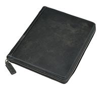 Pride and Soul 41102 Flush - Funda para tablet, fabricada en piel, color negro y gris