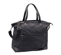 Pride and Soul Shopper All Night - Bolso de mano para mujer, negro, 21x46x44 cm (B x H x T)