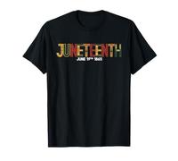 Pride Black History June 1865 Juneteenth Camiseta
