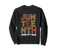 Pride Black History June 1865 Juneteenth Sudadera