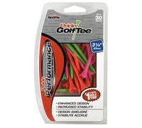 Pride Golf Tee Evolution Golf Tees, EVP3143005, Citrus Mix, 1/4"