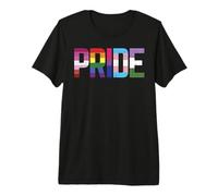 Pride LGBTQ Lesbian Gay Bisexual Trans Genderqueer Nonbinary Camiseta Premium