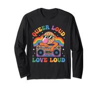 Pride Love Expression Apoya a tus amigos afrutados Manga Larga