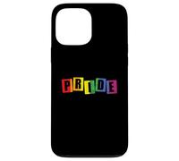 Pride Love LGBT Rainbow Colors Orgulloso Carcasa para iPhone 13 Pro MAX
