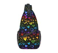 Pride Month LGBTQ Gay Pride Ally Sling Bag, Casual Crossbody Shoulder Bag Mochila Travel Chest Pack para Hombres Mujeres