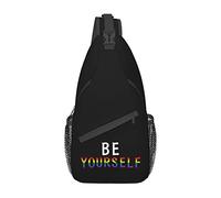 Pride Month LGBTQ Gay Pride Ally Sling Bag Senderismo Mochila Crossbody Hombro Mochila Travel Chest Pack para Hombres Mujeres