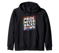 Pride Never Back Down Celebration Sudadera con Capucha