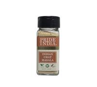 Pride of India - Indian Chat Masala Sesaoning Spice - Tarro de tamiz doble pequeño de 2.7 oz (77 gm)
