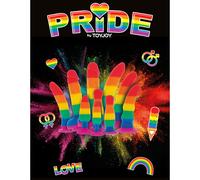 PRIDE Plug Hunk Bandera LGBT 10 5 CM - Diseño Colorido Que Celebra la Diversidad y el Placer Sensorial