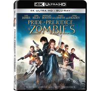 Pride + Prejudice + Zombies (4K UHD Blu-ray) Lily James (Importación USA)