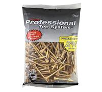 Pride Professional tee System ProLength tee, 2-3/4 inch-175 Count Bag (Yellow on Natural) by