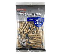 Pride Professional Tee System PROMENTH Plus TEE 3-1/4 pulgadas 75 con cuenta de conteo (azul en natural)