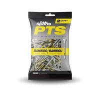 Pride PTS - Camiseta de Golf Unisex de bambú, Color Blanco/Naranja, Blanco, Rojo, Blanco, Amarillo, Blanco, Azul, 2 3/4/69 mm UE