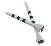 PrideSports Special Edition Wood-2 3/4"-Shamrock-45 Count Tees de Golf, Unisex, Blanco, 2 3/4 Inches