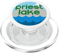 Priest Lake Idaho ID Nature Vacation Design PopSockets PopGrip para MagSafe