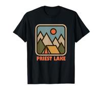 Priest Lake Idaho ID Vacation Souvenir Camiseta