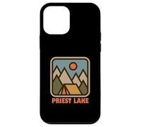 Priest Lake Idaho ID Vacation Souvenir Carcasa para iPhone 12 mini