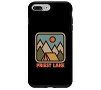 Priest Lake Idaho ID Vacation Souvenir Carcasa para iPhone 7 Plus/8 Plus