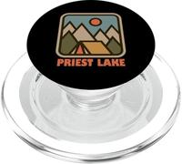 Priest Lake Idaho ID Vacation Souvenir PopSockets PopGrip para MagSafe