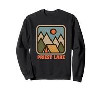 Priest Lake Idaho ID Vacation Souvenir Sudadera