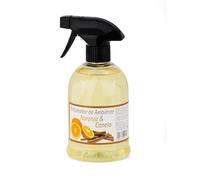 Prieto Larrey - Ambientadores de Hogar y Oficina - Neutralizador De Olores Duradero Con Aromas Naturales - Ambientador en spray - 500ml (Naranja y Canela)
