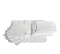 Prieto Larrey - Pack 12 BAYETAS PAÑO - 40x40 - Rejilla Blanca 100% algodón - Bayeta Multiusos y multisuperficie- Uso Dómestico y Profesional (12)