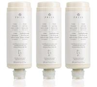 PRIJA 2 en 1 Crema hidratante de manos, loción corporal con vitamina E, recambio para dispensador, 360 ml (blanco, 3 x 360 ml)