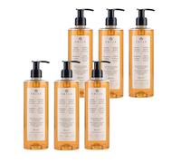 Prija Champú Fortificante Limpia y Revitaliza el Cabello con Eruca Sativa para Todo Tipo de Cabello, Hidratante Champú Aporta Brillo y Mejora la Textura 6 x 380ml