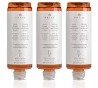 PRIJA Champú/Gel de Ducha con Ginseng, Recambio para dispensador, Vegano, 360 ml (3 x 360 ml, ginseng)