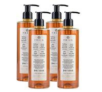 Prija Gel Lavamanos Vitalizante con Extracto de Ginseng, Limpia Suavemente las Manos, Jabón Líquido Hidratante para Manos, Vegano con Fragancia Energizante 4 x 380ml