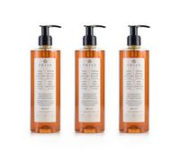 Prija Gel Lavamanos Vitalizante con Extracto de Ginseng, Limpia Suavemente las Manos, Jabón Líquido Hidratante para Manos, Vegano con Fragancia Energizante 3 x 380ml