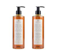 PRIJA Jabón líquido con ginseng 2 x 380 ml frascos revitalizante jabón Hotel Wellness