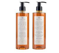 Prija Jabón líquido + Hair & Body revitalizante con ginseng 2 x 380 ml Soap Wellness Spa Gel de Ducha Champú Jabón