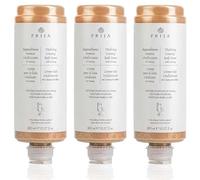 PRIJA - Líquido de baño nutritivo con partículas de oro, espuma cremosa, ginseng, cartucho dispensador de 360 ml (3 x 360 ml, ginseng)