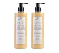 Prija Loción de Masaje Relajante con Aloe Vera y Aceite de Ciprés, Crema Corporal Refrescante e Hidratante que Te Deja con una Sensación de Relajación y Bienestar 2 x 380ml