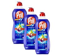 Pril Original (675 ml), detergente para lavavajillas a mano con el máximo poder desengrasante, para platos limpios incluso en agua fría