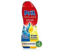 Pril Excellence Duo Gel - Detergente para lavavajillas (30 lavados)