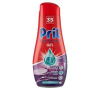 Pril Gel All In One Limón & Lima, Detergente Lavavajillas Líquido Multiacción Acción Sucio Difícil, Paquete de 35 Lavados