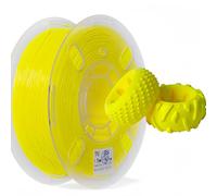 PRILINE Filamento de TPU, PRILINE High Flow/High Speed Printing 95A TPU flexible Soft 3D Printer Filament 1KG 1.75mm Spool,Support Fast Printing, amarillo