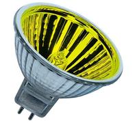Prilux halogenas - Lámpara halogena iqline dicroica 50w 12v 38 gu53 amarillo