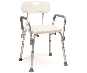 Prim Banqueta Baño Aluminio con Brazos A197