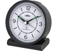 PRIM Despertador con Radio Temporizador, amplificación de Alarma, Alarma repetida, luz, Cuarzo, Funcionamiento Suave, 1 Pila AA de 102 x 110 x 53 mm, plástico.