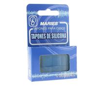 Maries tapones oído silicona 6uds