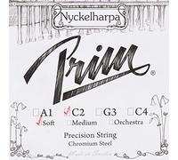 Prim Nyckelharpa Cuerdas Nyckelharpa Cromo Acero C2 Blandas