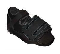 PRIM ZAPATO POSTQUIRURGICO CON CUÑA DE DESCARGA CON 1 VELCRO. NEGRO. (XL: TALLA 43-45)