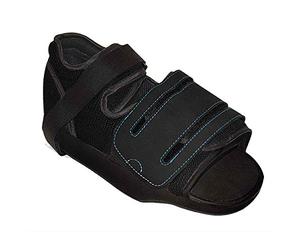 PRIM ZAPATO POSTQUIRURGICO CON CUÑA DE DESCARGA CON 1 VELCRO. NEGRO. (XL: TALLA 43-45)