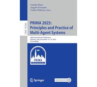 PRIMA 2025: Principles and Practice of Multi-Agent Systems: 26th International Conference, Modena, Italy, December 16-19, 2025, Proceedings (Lecture Notes in Computer Science, 16366)